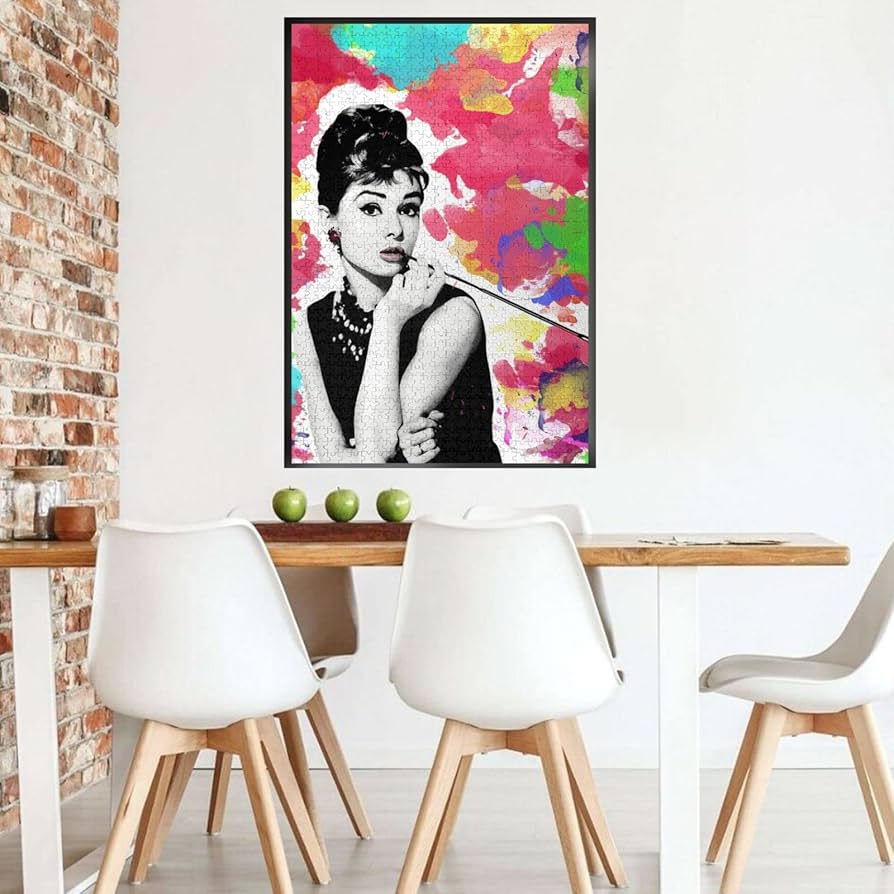 Amazon.co.jp: ジグソーパズル 1000ピース オードリー・ヘップバーン